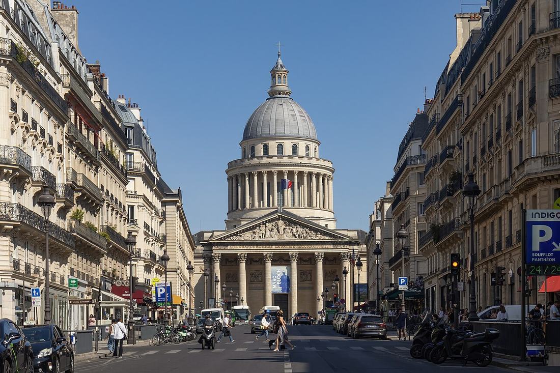 Le Panthéon de Paris, rue Soufflot